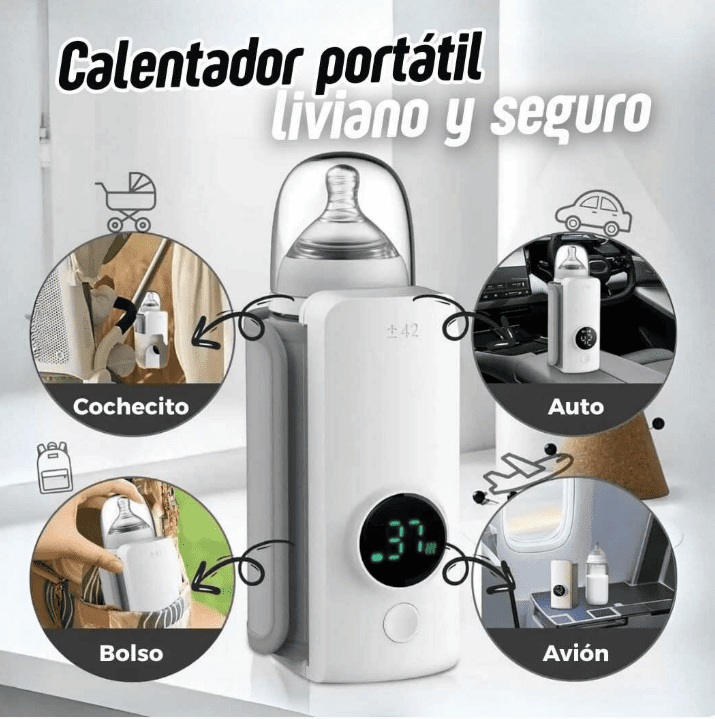 CALENTADOR DE BIBERÓN RECARGABLE