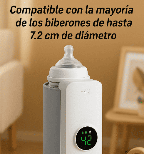 CALENTADOR DE BIBERÓN RECARGABLE